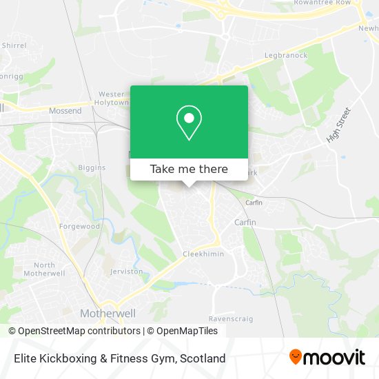 Elite Kickboxing & Fitness Gym map