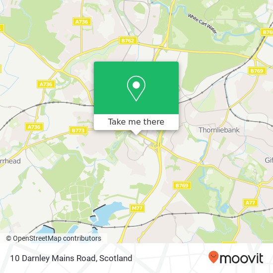 10 Darnley Mains Road map