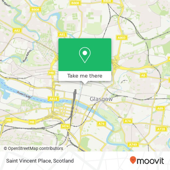 Saint Vincent Place map