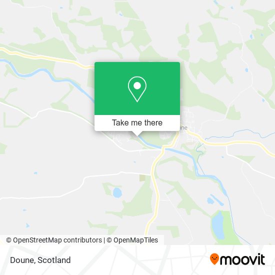 Doune map