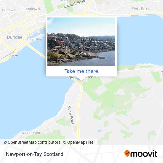 Newport-on-Tay map
