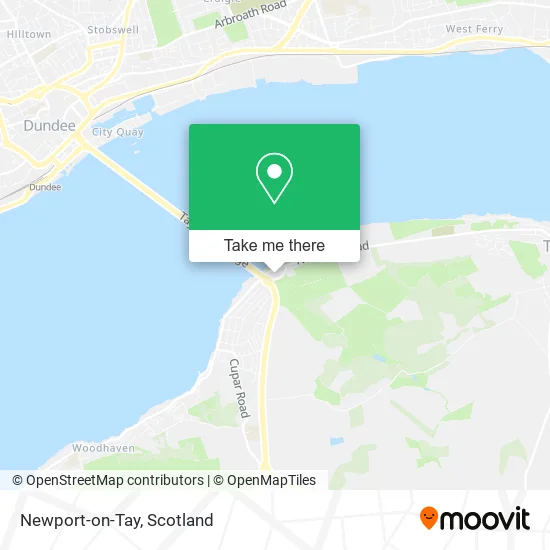 Newport-on-Tay map