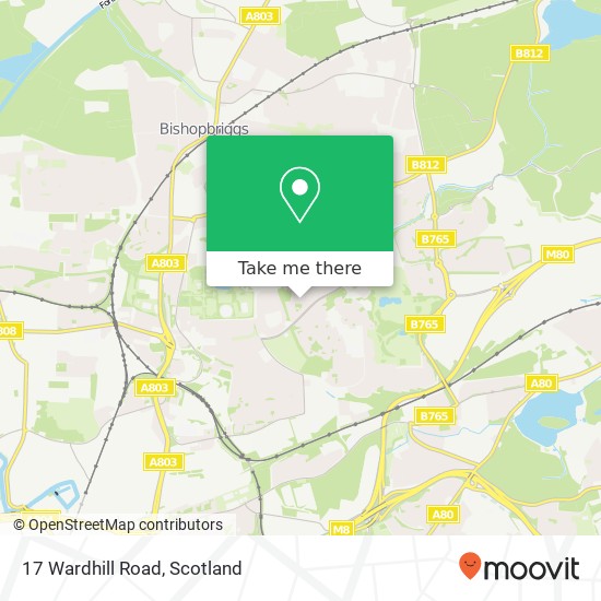 17 Wardhill Road map