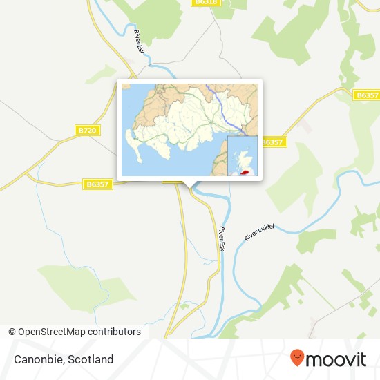 Canonbie map