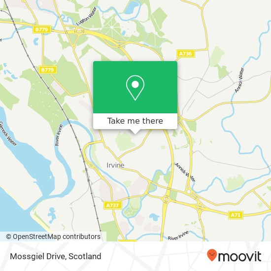 Mossgiel Drive map