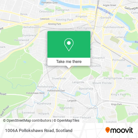 1006A Pollokshaws Road map