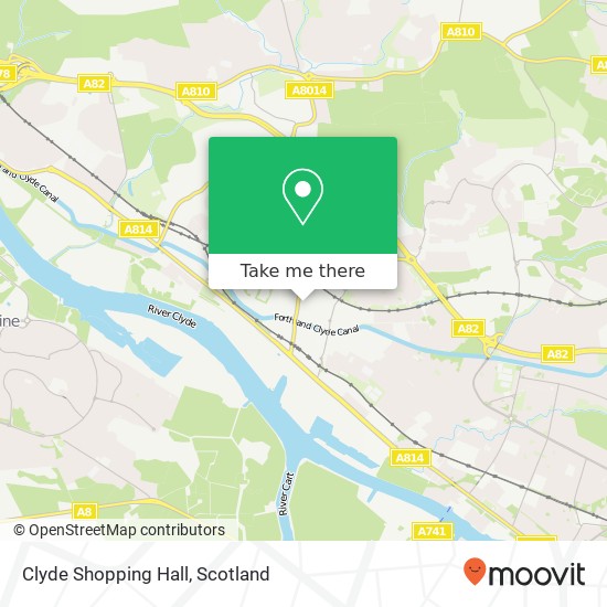 Clyde Shopping Hall map