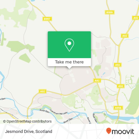 Jesmond Drive map
