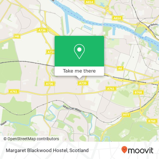 Margaret Blackwood Hostel map