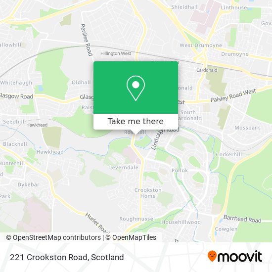 221 Crookston Road map
