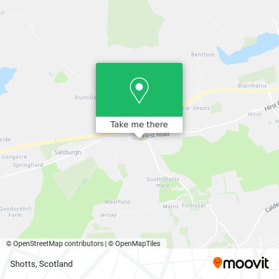 Shotts map