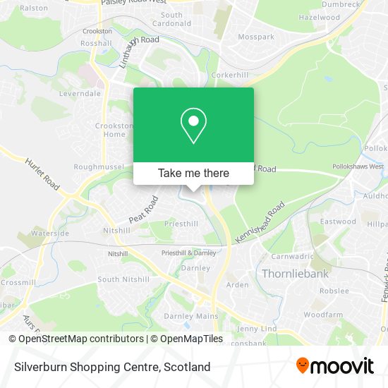 Silverburn Shopping Centre map