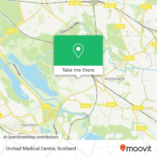 Orchad Medical Centre map