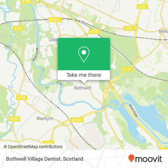 Bothwell Village Dentist map