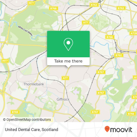 United Dental Care map