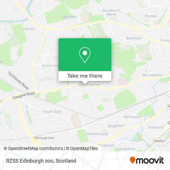 RZSS Edinburgh zoo map