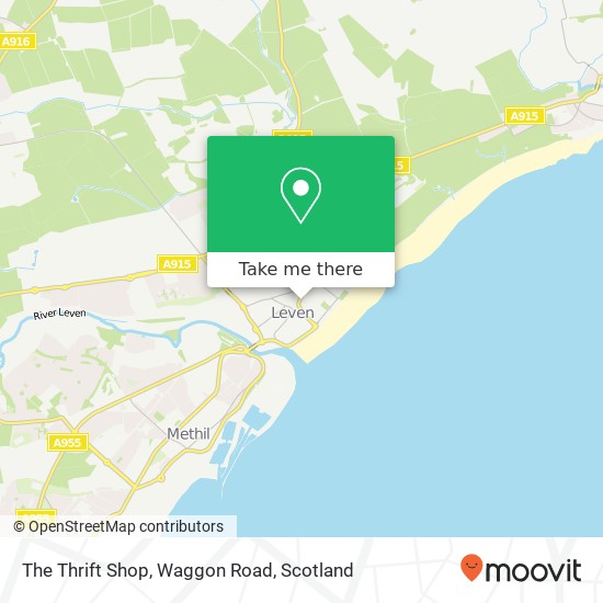 The Thrift Shop, Waggon Road map