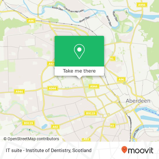 IT suite - Institute of Dentistry map