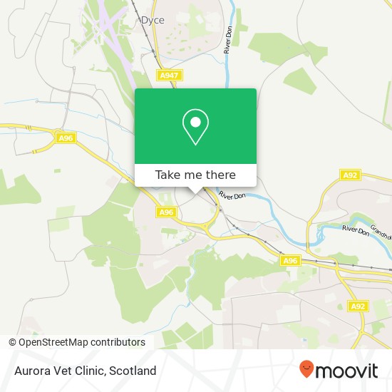Aurora Vet Clinic map