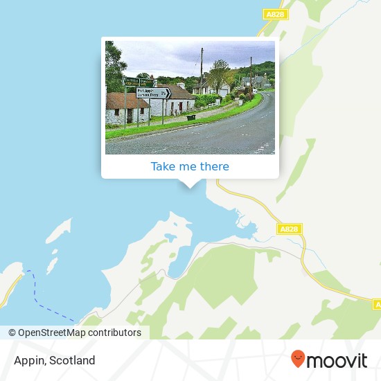 Appin map