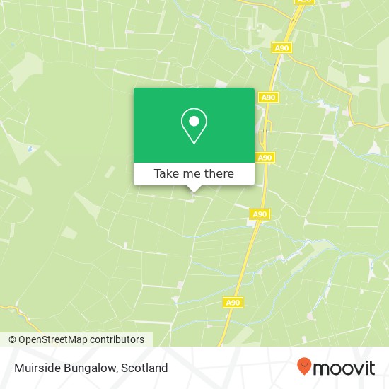 Muirside Bungalow map