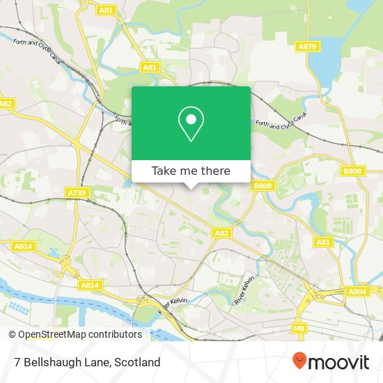 7 Bellshaugh Lane map