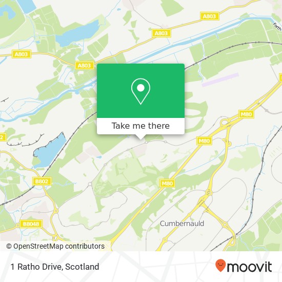 1 Ratho Drive map