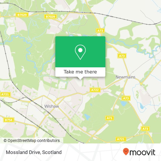 Mossland Drive map