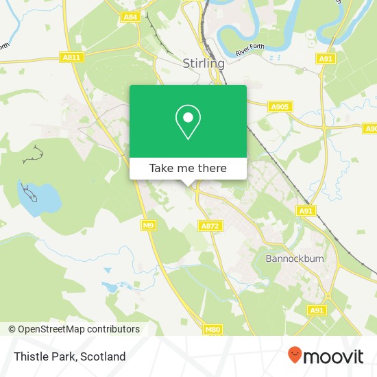 Thistle Park map