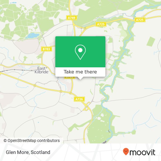 Glen More map