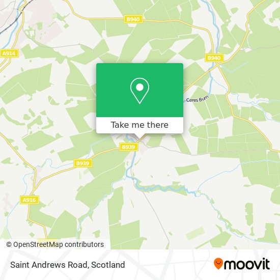 Saint Andrews Road map