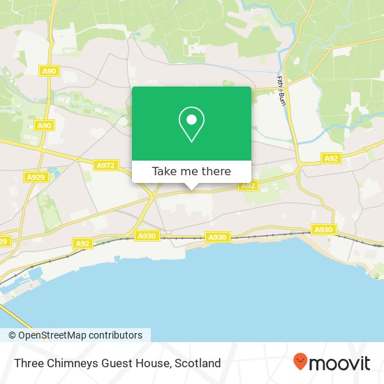 Three Chimneys Guest House map