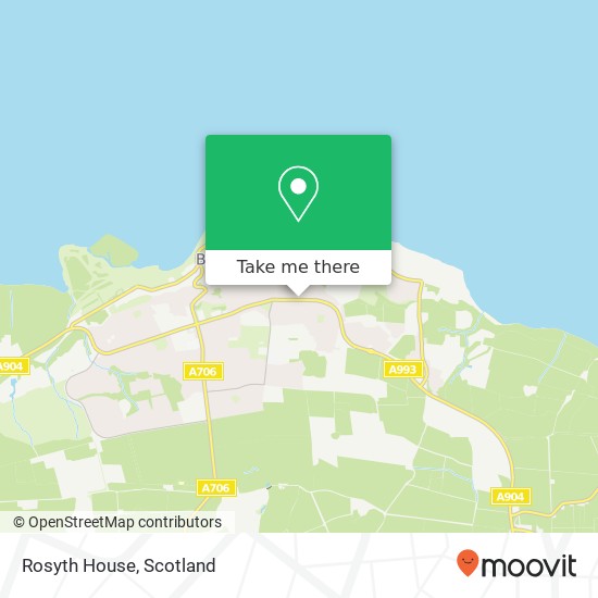 Rosyth House map