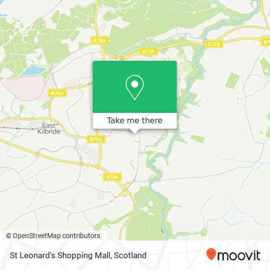 St Leonard's Shopping Mall map