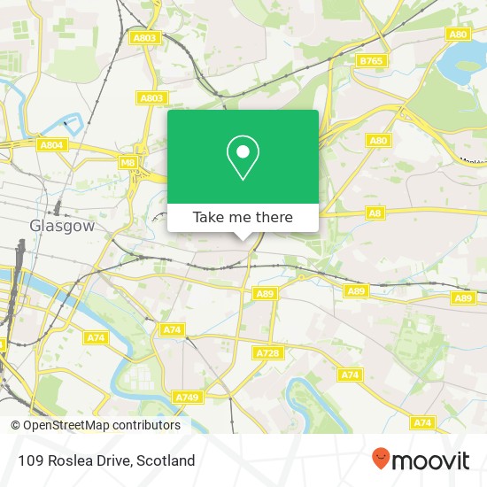 109 Roslea Drive map