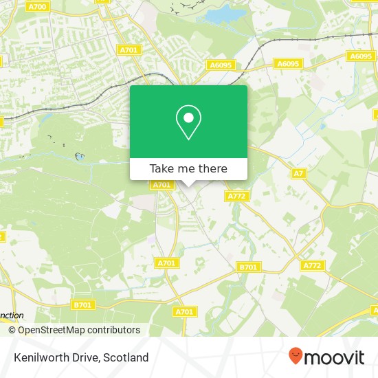 Kenilworth Drive map