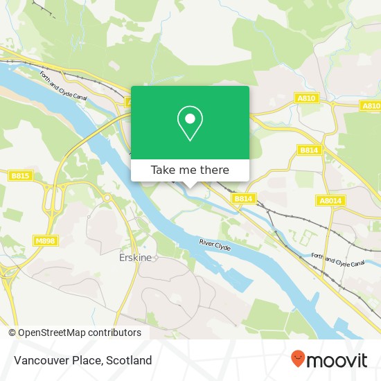 Vancouver Place map