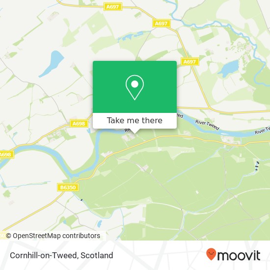 Cornhill-on-Tweed map