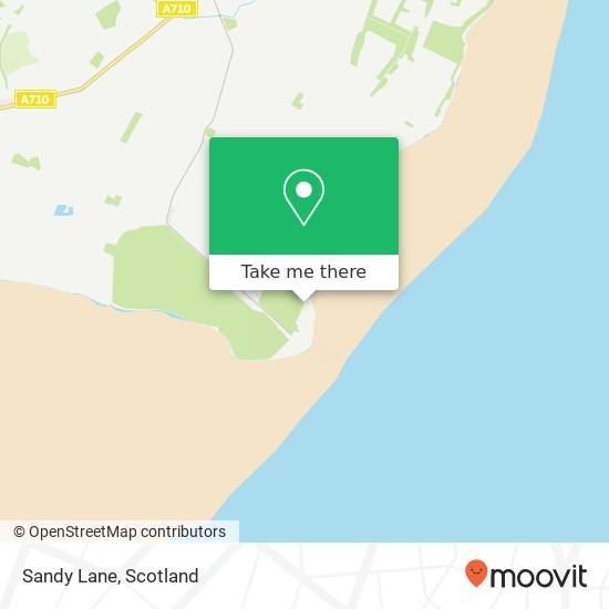 Sandy Lane map