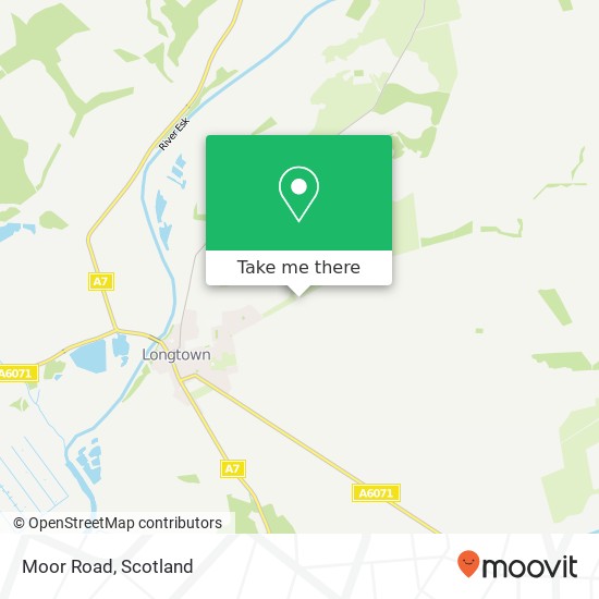 Moor Road map