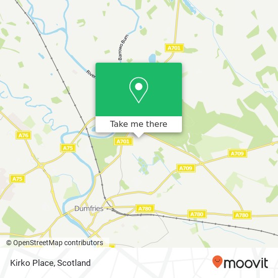 Kirko Place map