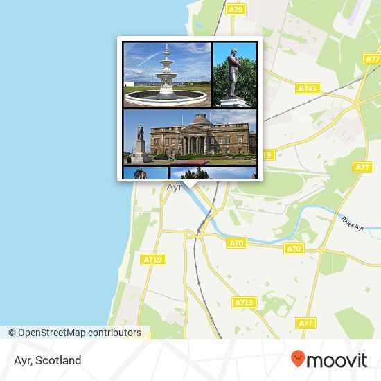 Ayr map