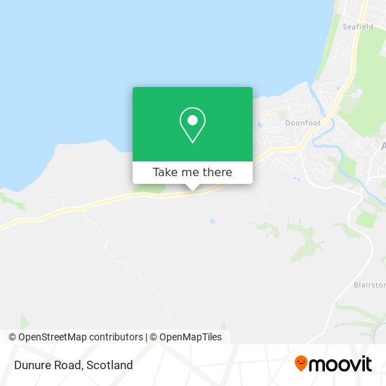 Dunure Road map