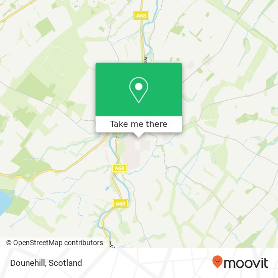 Dounehill map