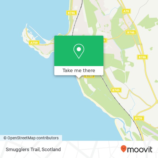 Smugglers Trail map