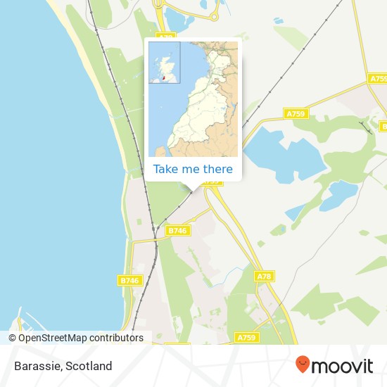 Barassie map