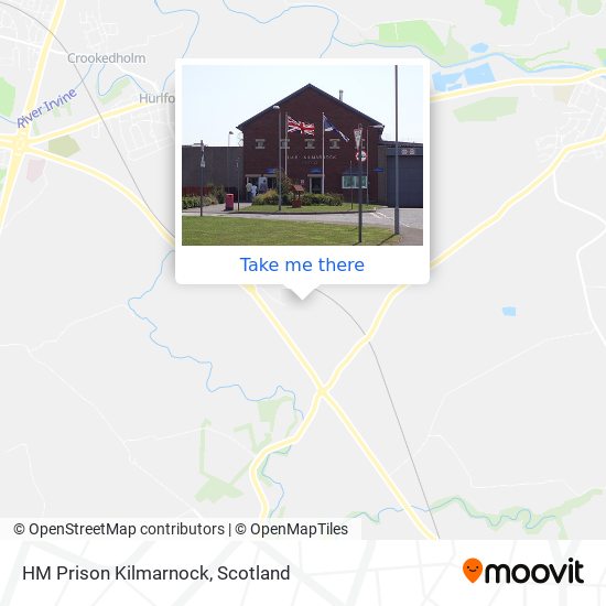 HM Prison Kilmarnock map