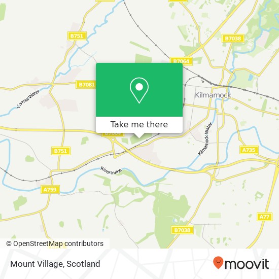 Mount Village map