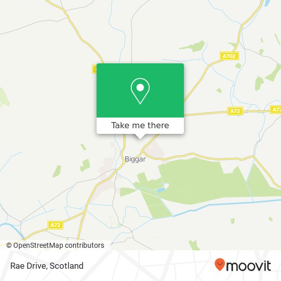 Rae Drive map