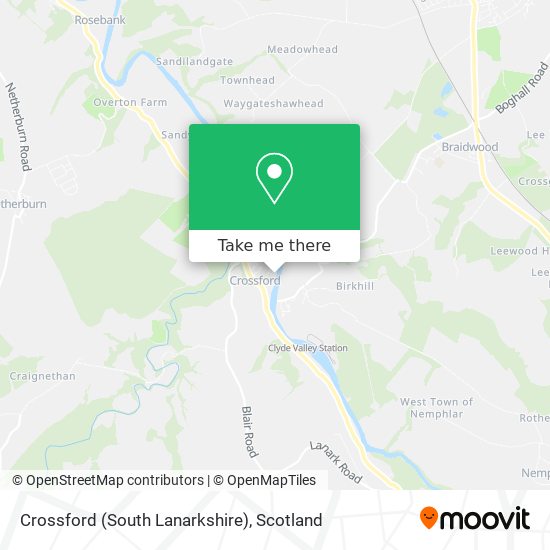 Crossford (South Lanarkshire) map